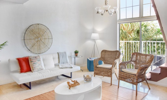 Key Biscayne Apartamento | 3 huéspedes Beautiful Loft Suite de un dormitorio