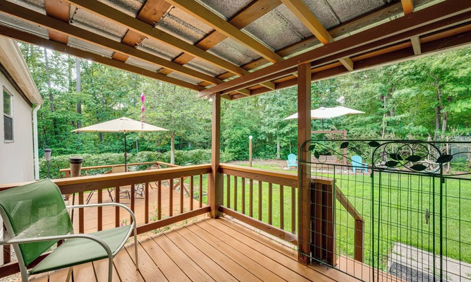 New London Cabaña | 3 Mi to Badin Lake: Quiet New London Retreat