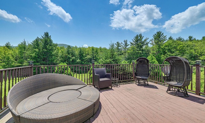 Edgewood Casa | 3 Mi to Colgate Lake: Mtn-View Home, Deck + Grill!