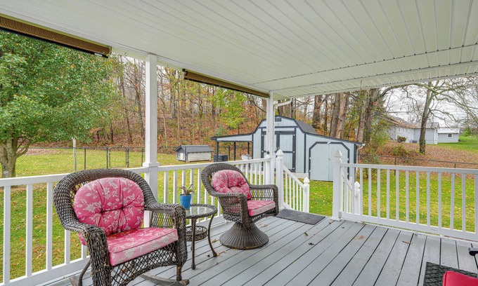 Central Casa | 3 Mi to Dtwn Johnson City: Home w/ Fenced Backyard