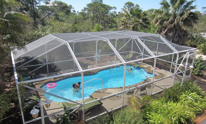 Plantation Casa | 27 de julio, $ 3990. Wk Prvt Pantalla Pool Short BeachPath Gulf Views Equipo de playa gratis