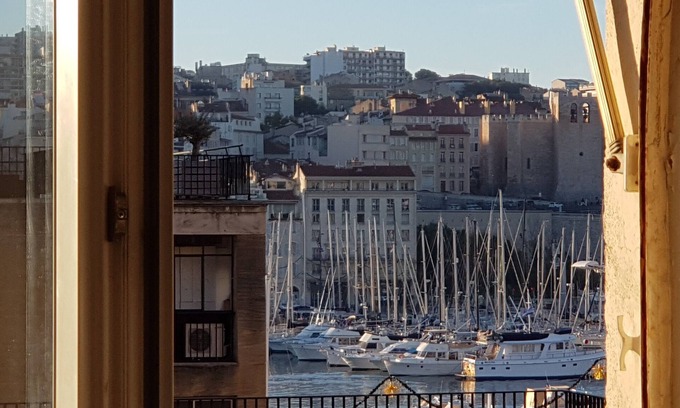 7th Arrondissement Apartamento | 3 Pièces vue Vieux Port, Proche Panier et Mucem