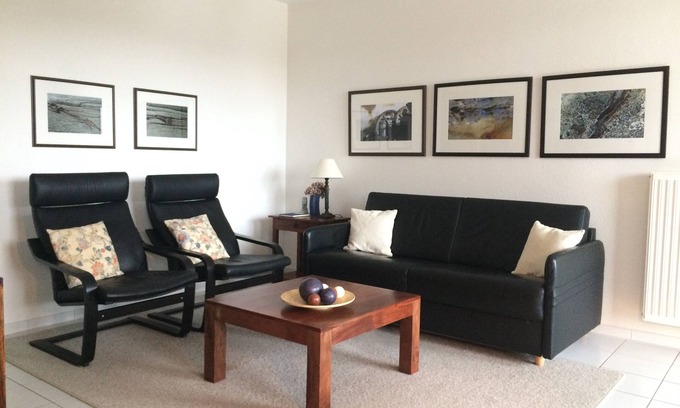 Zinnowitz Apartamento | Apartamento de 3 piezas 54 m² piscina, sauna, unos 8 minutos de la playa, conexión inalámbrica a Internet