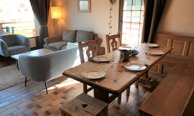 Le Bettex Apartamento | Apartamento 3 habitaciones, 6 pers, cerca pistas, parking, admite mascotas