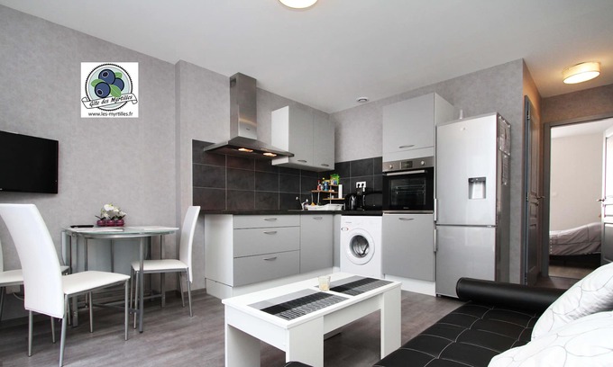 Corcieux Apartamento | Casa de campo de 3 estrellas con terraza cerca de Gérardmer