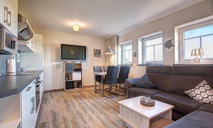 Stolpe Apartamento | 3 Zimmerappartement mit 2 Schlafzimmern auf 2 Etagen, 65 m² Groß für 2-5 Persone