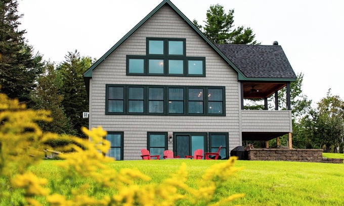 Rangeley Casa | 30 Hilltop - Brand new custom built home with views of Rangeley Lake
