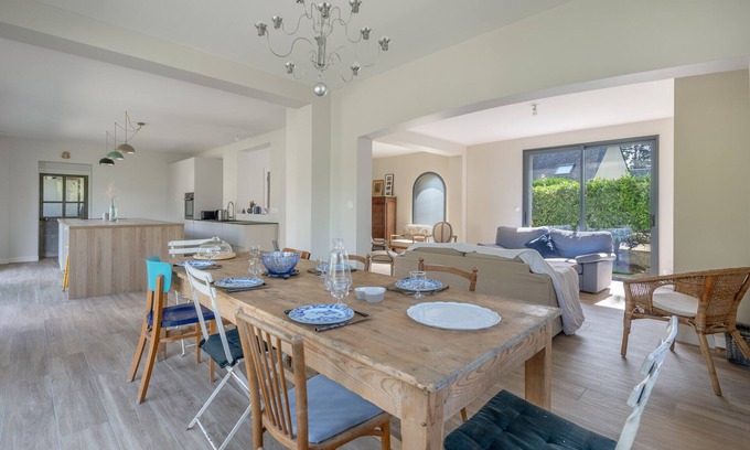 Quimiac Casa | A 300m de las playas, casa para 9 adultos y 3 ninos