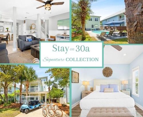 Village of Sugar Beach Casa | 30a Shell Yeah! by Stay on 30a- Golf Cart-Bikes!