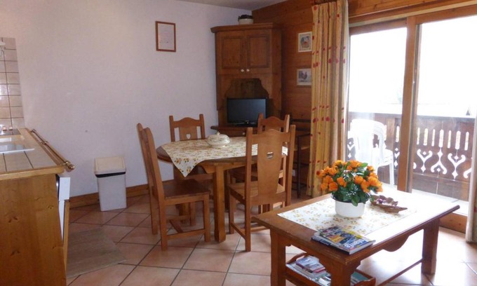 Les Houches Apartamento | 32 m² Apartamento ∙ 2 habitaciones ∙ 6 huéspedes