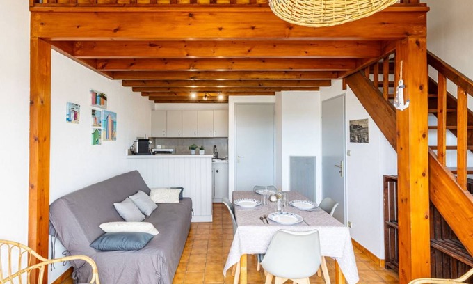Saint-Palais-sur-Mer Apartamento | 32 m² Apartamento ∙ 1 habitación ∙ 4 huéspedes
