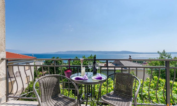 Novi Vinodolski Apartamento | 33 m² Apartamento ∙ 1 habitación ∙ 4 huéspedes