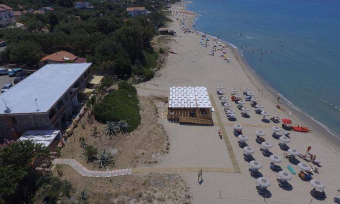 Marina di Pisciotta Apartamento | 35 m² Apartamento amueblado ∙ 4 huéspedes
