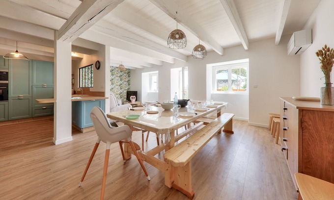 Saint-Jacques Chalet De Esquí | A 350 m de la playa de Kerfontaine - 14 personas