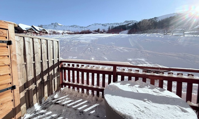 Saint-Francois-Longchamp Apartamento | 35m2 apartment Large terrace at the foot of the slopes