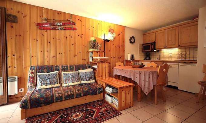 Les Houches Apartamento | 37 m² Apartamento ∙ 1 habitación ∙ 4 huéspedes