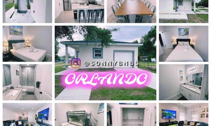New Malibu Villa | 3BD/2BTH Home Near Downtown Orlando