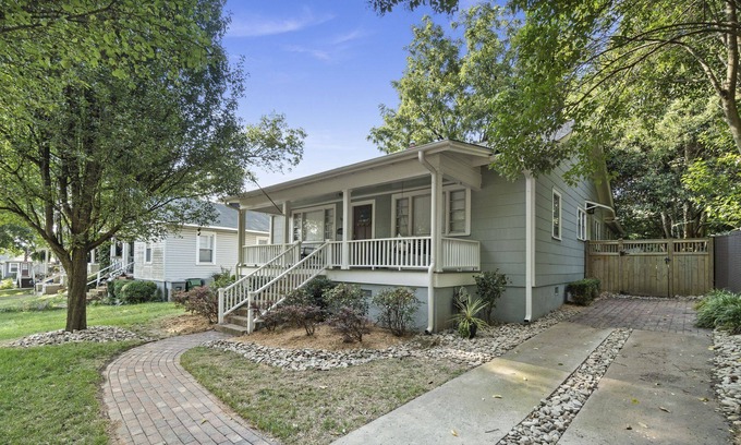 Plaza Midwood Casa | 3BR/2BA Bungalow in the Heart of Plaza Midwood