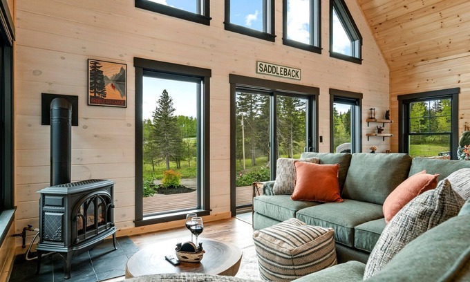 Rangeley Casa | 3BR Escape w/ Hot Tub + Grill + Fireplace