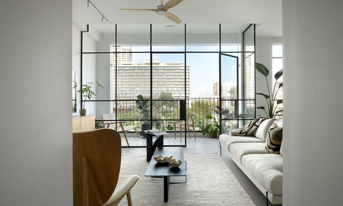 Tel Aviv City Center Apartamento | 3BR High quality Apt with City View