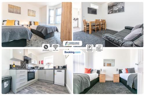 Warrington Casa | 3BR House in Warrington Ideal for Contractors & Work Stays with Free WiFi and Free Street Parking