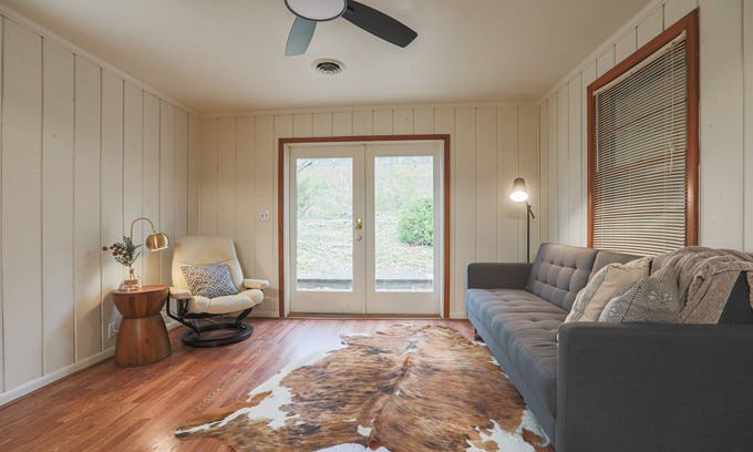 West Meade Casa | 3BR Retro Hillside Oasis - Conveniently Located to the Best of Nashville!