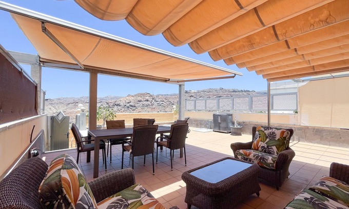Puerto Rico Chalet De Esquí | 3BR Valley Dreamhouse -Solarium Terrace AirCon & P