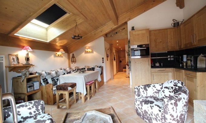Les Carroz-d'Araches Chalet De Esquí | 3P 55 m2 apartment in a luxury chalet. Very close to the lifts.