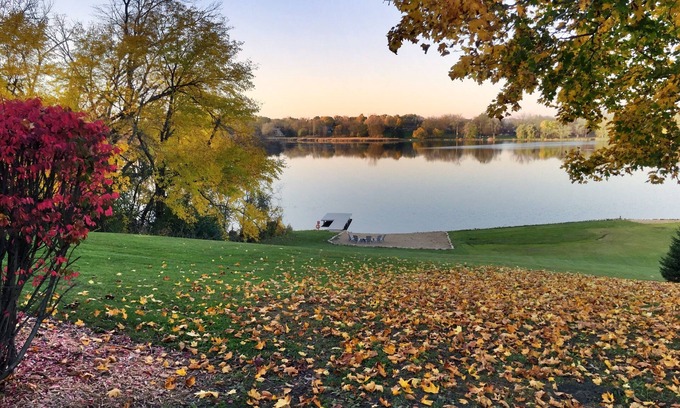 Ingleside Casa | 4 acres de lago privado - Fox Chain Of Lakes - 1 hora de Chicago