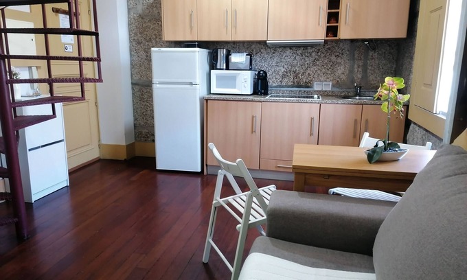 Oliveira do Castelo Apartamento | 4-El Duplex cocina