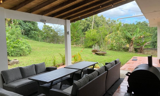 Cabo Rojo Casa | 4 bdr fully air-conditioned house, near Boqueron, sleeps 10, Wi-Fi