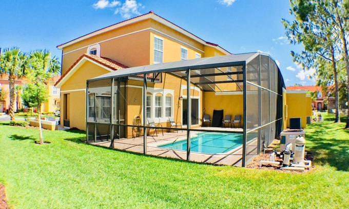 Kissimmee Casa | Villa con piscina de 4 camas en el hermoso complejo Terra Verde cerca de Disney y Universal