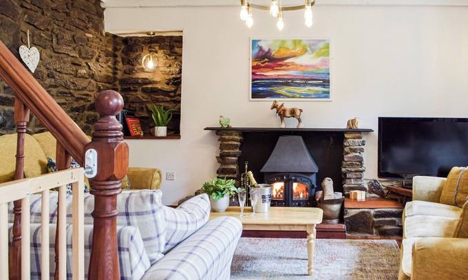 Llanelli Cabaña | Alojamiento de 4 habitaciones en Pwll near Llanelli