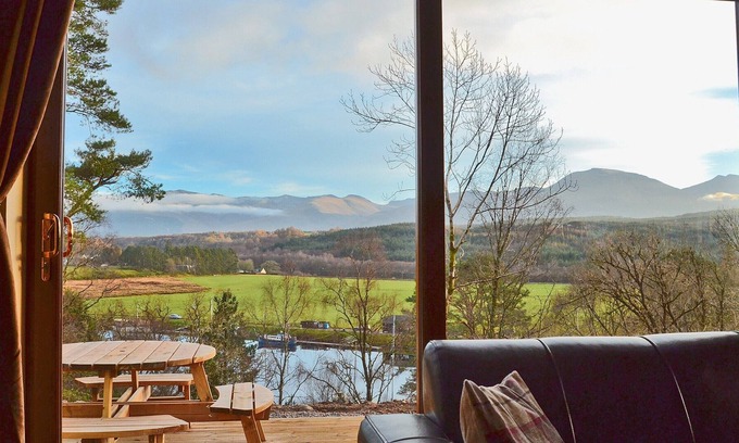 Spean Bridge Cabaña | Alojamiento de 4 habitaciones en Gairlochy, cerca de Fort William