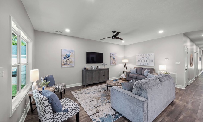 Pickwick Dam Chalet De Esquí | 4-bedroom Chalet Overlooking Pickwick Landing Golf Course