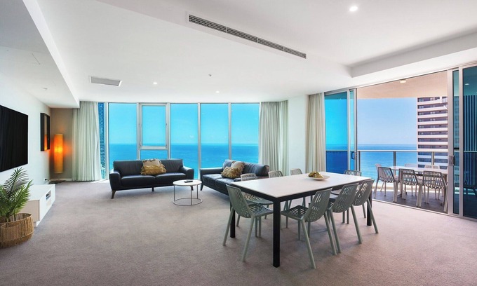 Surfers Paradise Apartamento | ❤️4 habitaciones sobre el hotel Hilton. Nivel 51 | Numero 1