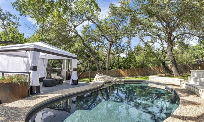 Lost Creek Casa | 4 Bedroom Home on half-acre spactacular backyard with sparkling pool and Cabana