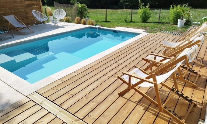 Onesse-et-Laharie Villa | 4-bedroom house with swimming pool... Nearby Mimizan and Contis plage