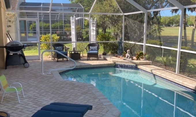 Imperial Lakewood's Casa | 4 Bedroom house with a heated pool on a public golf course