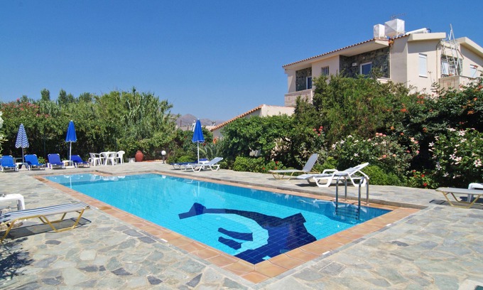 Kolymvari Villa | Skoutelonas Villa de 4 dormitorios con piscina privada