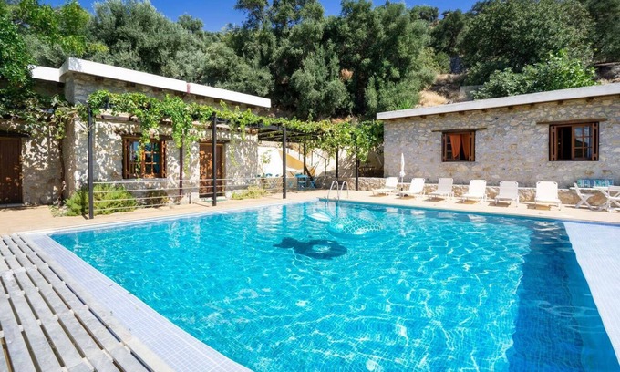 Kantanos-Selino Villa | Villa Talos de 4 dormitorios con piscina privada