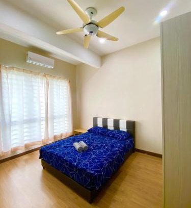 Bandar Sri Sendayan Apartamento | 4 Bedrooms Homestay in Ainsdale by D'KAY HOMES, near Seremban2 l 8-12 pax