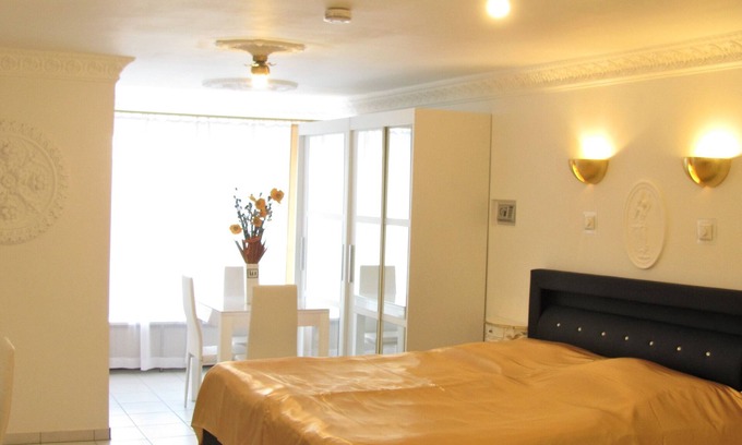Memmingen Casa | Suite-Ciudad-Baño Privado-4 | Suite Kaffee-Küche