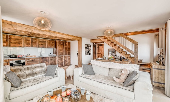 Les Boisses Apartamento | Apartamento 4* a pie de pistas con servicios hoteleros incluidos