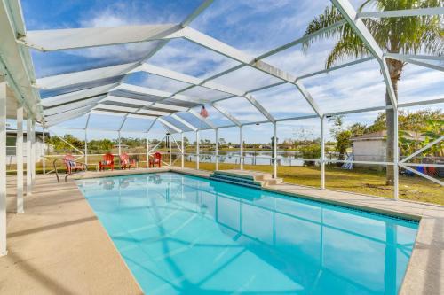 North Port Casa | 4 Mi to Warm Mineral Springs Canal-Front Getaway
