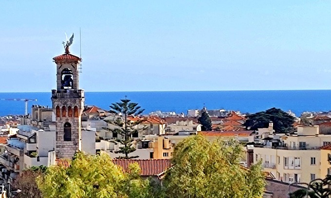 Saint-Sylvestre Apartamento | 4 room apartment with sea view and hills of Nice