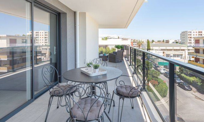 Cros-de-Cagnes Apartamento | 40 m² Apartamento ∙ 1 habitación ∙ 4 personas