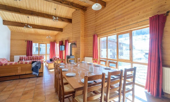Lanslevillard Apartamento | 40 m² Apartamento ∙ 1 habitación ∙ 5 huéspedes