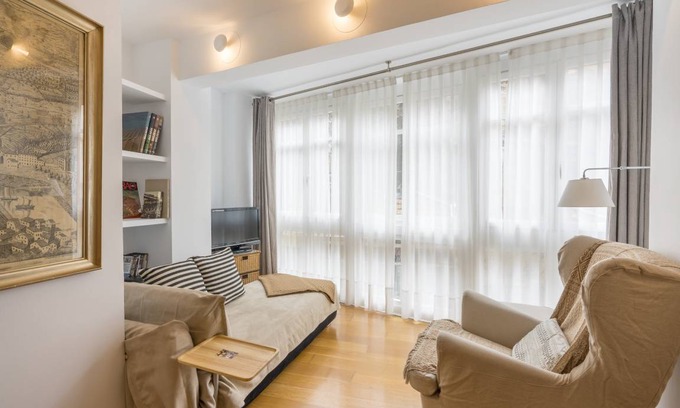 Centro histórico de Bilbao Apartamento | 40 m² Apartamento ∙ 1 habitación ∙ 2 huéspedes