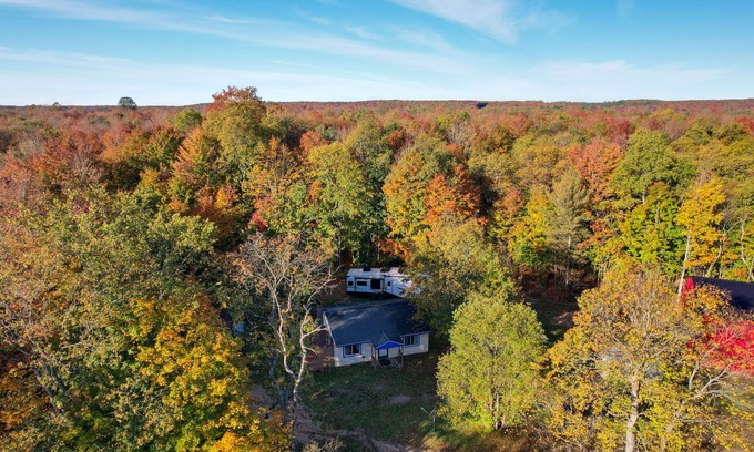 Coldsprings Township Cabina | ¡NUEVO! Mancelona Forest Lodge en 330 acres privados!